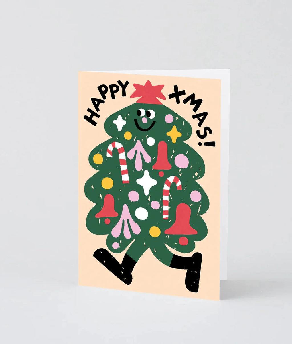 Happy Xmas Tree Card